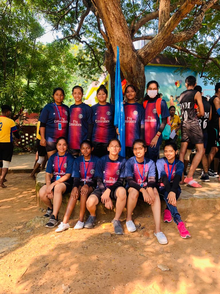 DVM U-19 Girls Team for Sahodaya Kabaddi Competition 2022